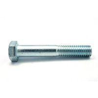 Reliable HC2Z516112L Hex Bolt, 5/16-18 Thread, 1-1/2 in OAL, 2 Grade, Steel, Zinc, Coarse, Partial Thread, 50/PK