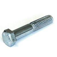 Reliable HC5Z14112L Hex Bolt, 1/4-20 Thread, 1-1/2 in OAL, 5 Grade, Steel, Zinc, Coarse, Partial Thread, 50/PK