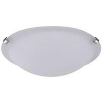 Canarm IFM161651 Flush Mount Ceiling Fixture, 120 V, 180 W, 3-Lamp, Type A Lamp, Steel Fixture, Brushed Pewter Fixture
