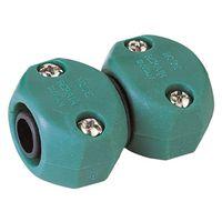 Landscapers Select GC532-23L Hose Mender, 1/2 in, Coupling, Plastic, Black/Green