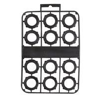 Landscapers Select GM2073L Hose Washer, 5/8 in ID, 31/32 in OD, 3.1 mm Thick, PVC, Black