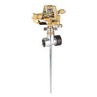 Landscapers Select GS81713L Lawn Sprinkler with Spike, Female, Round, Zinc