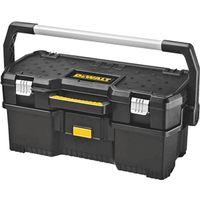DEWALT DWST24070 Tool Tote with Power Tool Case, 77 lb, Resin, Black