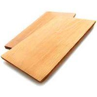 GrillPro 00281 Cedar Grilling Planks, 5-1/4 in W, 0.3125 in D, Natural Cedar, Red