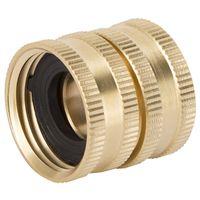 Landscapers Select GHADTRS-10 Swivel Hose Connector, 3/4 x 3/4 in, FNH x FNH, Brass, Brass