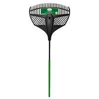 Landscapers Select 34867 Leaf Rake, Poly Tine, Steel Handle, 36 in L Handle