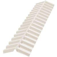 Suntuf 108653 Ridge Roof Cap Flashing, Plastic, Clear, Semi-Gloss