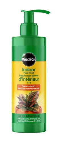 Miracle-Gro 1100551 Plant Food, 236 mL Bottle, Liquid, 1-1-1 N-P-K Ratio