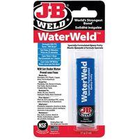 J-B Weld 8277F Epoxy Putty, Off-White, Solid, 2 oz Tube