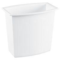 Sterilite 10198012 Wastebasket, 2.5 gal, White