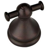 Boston Harbor L5053-50-10-3L Double Robe Hook, 2 -Hook, Zinc, Oil-Rubbed Bronze, Wall