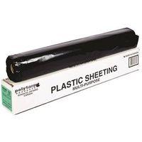 POLY FILM 10X100FT BLK 3M HVY