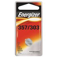 Energizer 357BPZ Coin Cell Battery, 1.5 V Battery, 150 mAh, 357 Battery, Silver Oxide