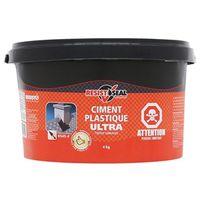 RESISTO PLASTIC CEMENT BLK 8.8LB