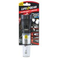 Dorcy Stormproof Series 41-3744 Floating Flashlight and Lantern, AA Battery, LED Lamp, 20 hr Run Time, Clear