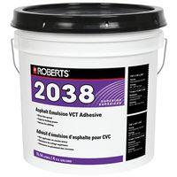 Roberts 2038RB015 Asphalt Emulsion Adhesive, Black, 15.14L gal Pail