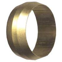 SLV COMP RING 1/4IN BRS