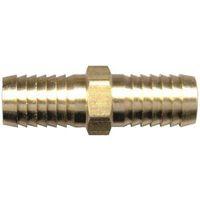 129-6P BARB - HOSE BRASS SPLIC