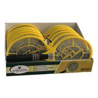 Landscapers Select DM-A009 Electric Swatter Fly, 8-1/2 in L Mesh, 7-1/2 in W Mesh, Metal Mesh, Plastic Handle