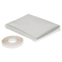 Climaloc CI22780 Insulating Film, 42 in W, 0.9 mil Thick, 64 in L, Clear