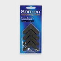 SCREEN FRAME CORNERS 7/16IN  BRN