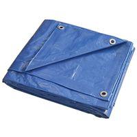 ProSource T1012BB90 Tarpaulin, 12 ft L, 10 ft W, 5 mil Thick, Polyethylene, Blue