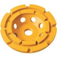 DEWALT DW4772 Grinding Wheel, Applicable Materials: Masonry, 4 in Dia, 5/8-11 in Arbor, Diamond Abrasive