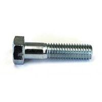 Reliable HC2Z145B Hex Bolt, 1/4-20 Thread, 5 in OAL, 2 Grade, Steel, Zinc, Coarse, Partial Thread, 3/4 in L Thread
