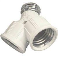 Arrow Hart 700W-BOX Adapter, 660 W, 2-Outlet, White
