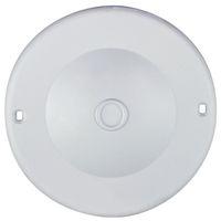 Eaton Cooper Wiring 37150W Pendant Cover, 4 in Dia, Round, PVC, White