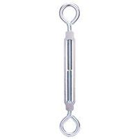 ProSource LR333 Turnbuckle, 1/2 in Thread, Eye, Eye, 17 in L Take-Up, Aluminum