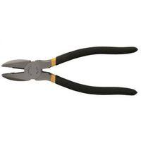STANLEY 84-113 Lineman's Pliers, 8 in OAL, 7/8 in Jaw Opening, Cushion Grip Handle, 3/8 in W Jaw