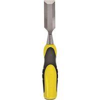 STANLEY 16-316 Chisel, 1 in Tip, 9-1/4 in OAL, Carbon Steel Blade, Ergonomic Handle