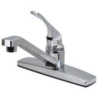 Boston Harbor PF8111A Kitchen Faucet, 1.8 gpm, 1-Handle, ABS, Chrome Plated, Lever Handle