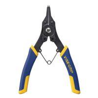 Irwin 2078900 Snap Ring Plier, 6-1/2 in OAL, Blue/Yellow Handle, ProTouch Grip Handle