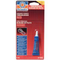 PERMATEX 26207 High-Strength Threadlocker Red, 6 ml