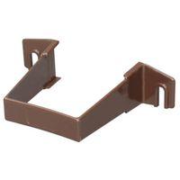 Amerimax T1534 Downspout Clip, Vinyl, Brown