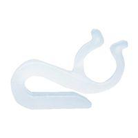 Adams 5150-99-1040 Mighty Light Clip, Polypropylene, White