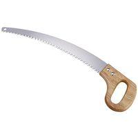 Landscapers Select C-835-15 Pruning Saw, 15 in Blade, Steel Blade, 5 TPI, Wood Handle, 20 in OAL