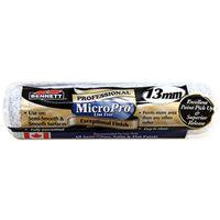 Bennett MP 13MM Roller Refill, 13 mm Thick Nap, 9-1/2 in L, Microfiber Cover