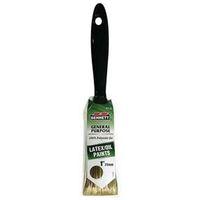 Bennett P1-25 Paint Brush, Plastic Handle, 1 in W, Polyester Bristle