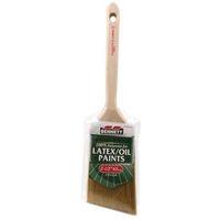 Bennett P3-ANG-63 Paint Brush, Wood Handle, 2-1/2 in W, Polyester Bristle