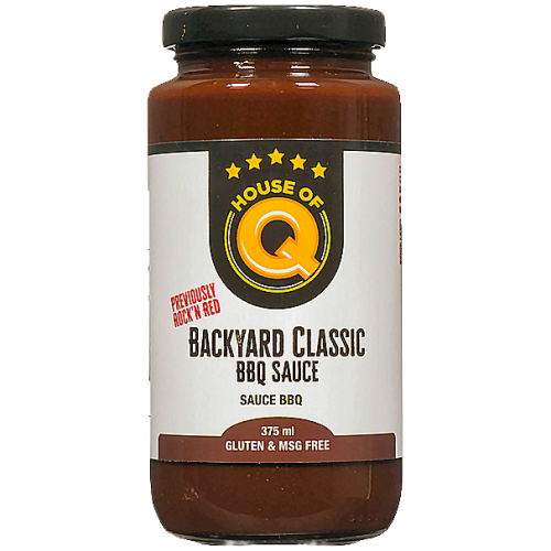 House of Q Backyard Classic BBQ Sauce 375ML