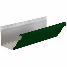 ALUM. GUTTER 5IN X 10FT FOREST GREEN (10/BOX)