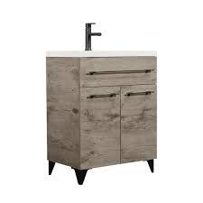 BEIGE V2516 2 DOOR 1 DRAWER W SINK