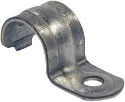 E1S075 3/4IN METAL EMT 1 HOLE