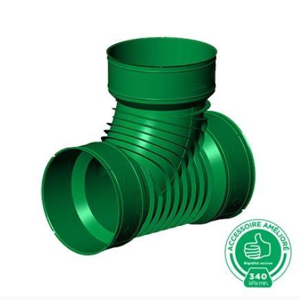 6"X6"X4" WEEPING TILE TEE REDUCER