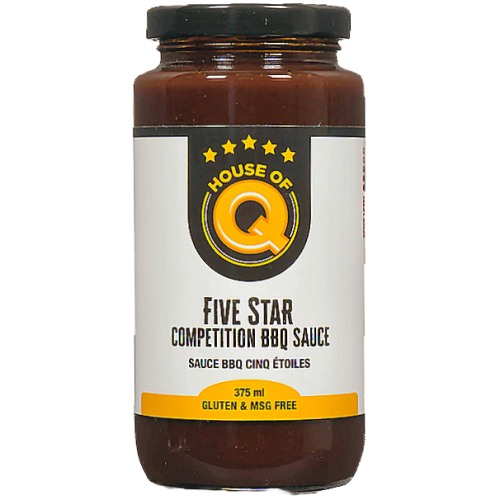 House of Q 5 Star Competition BBQ Sauce 375ML