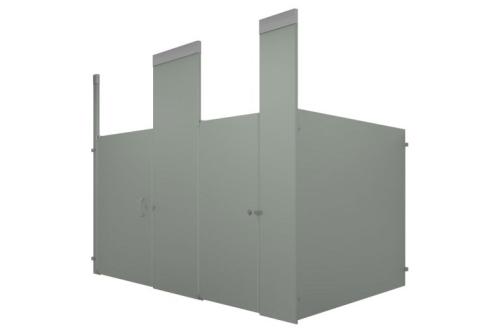 TOILET PARTITION S/S PKG