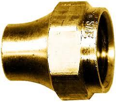 NUT FLARE SHORT 41S-4P 1/4